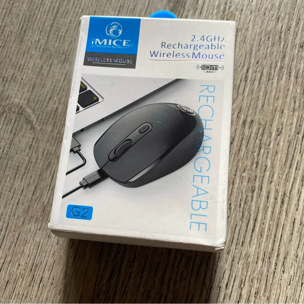 NWT Pink Wireless Mouse Sealed Box